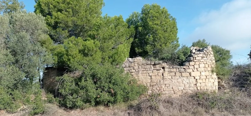Iglesia de Sant Pere de les Botges. Ruinas