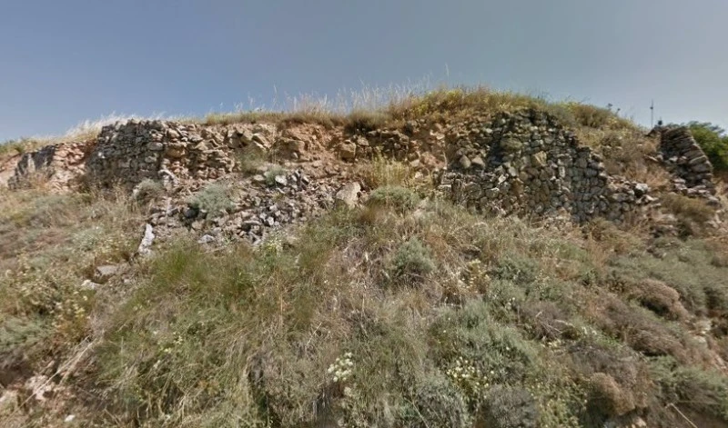 Església de Sant Martí de Pinós. Ruïnes