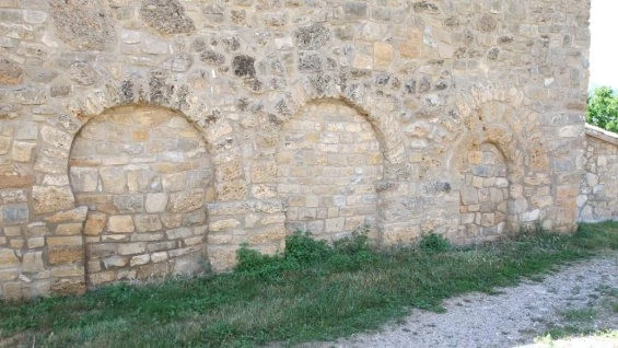 Iglesia de Sant Feliu de Guixers. Restos
