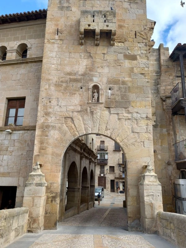 Pueblo de Valderrobres-Teruel-Aragón