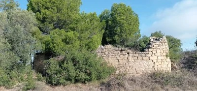 Iglesia de Sant Pere de les Botges. Ruinas