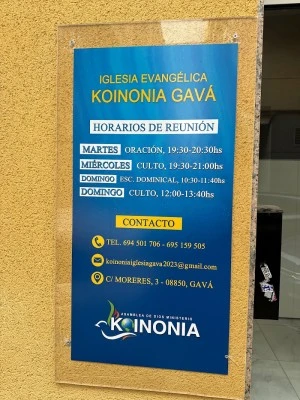 Iglesia koinonia gava