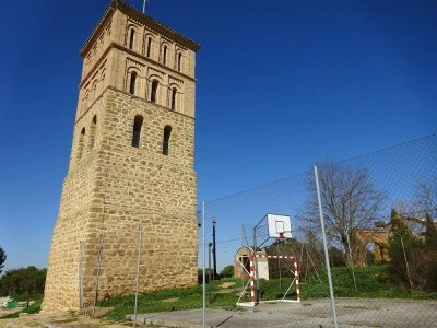 Torre de la antigua iglesia de Santa Cecilia