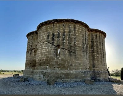 Ermita Virgen de los Dolores, siglo XII, Monflorite (Huesca).
