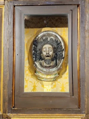 Talla de San Juan Bautista. Iglesia de N.S.Asuncion.