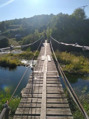 Puente Colgante de La Flecha de Torío