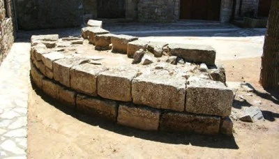 Antigua iglesia de Sant Pere de Belltall. Restos