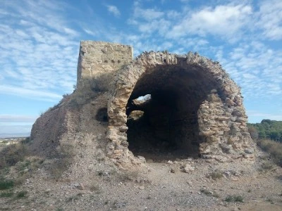 Castillo de Gimenells. Ruinas