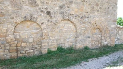 Iglesia de Sant Feliu de Guixers. Restos