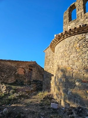 Iglesia de Sant Silvestre del Mor. Ruinas