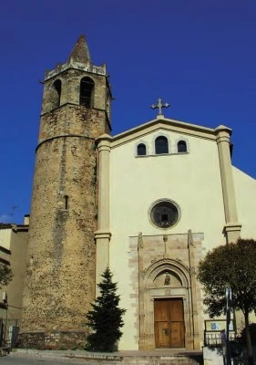 Antigua torre del Castillo de Palautordera (hoy torre de la iglesia de Santa María)