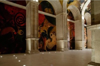 Pintura Mural de Alarcón. UNESCO. Jesus Mateo