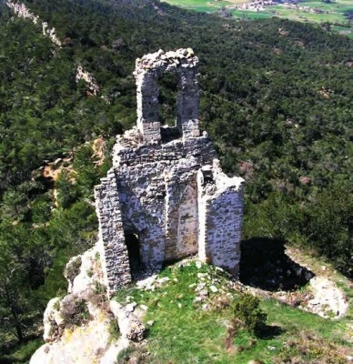 Iglesia de San Miquel del Castell. Restos